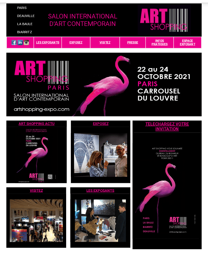 20211009 100727 - Exhibiting my Calligraphy at Salon Art Shopping Paris